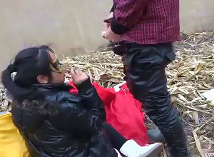 Chinese Teen In Public3